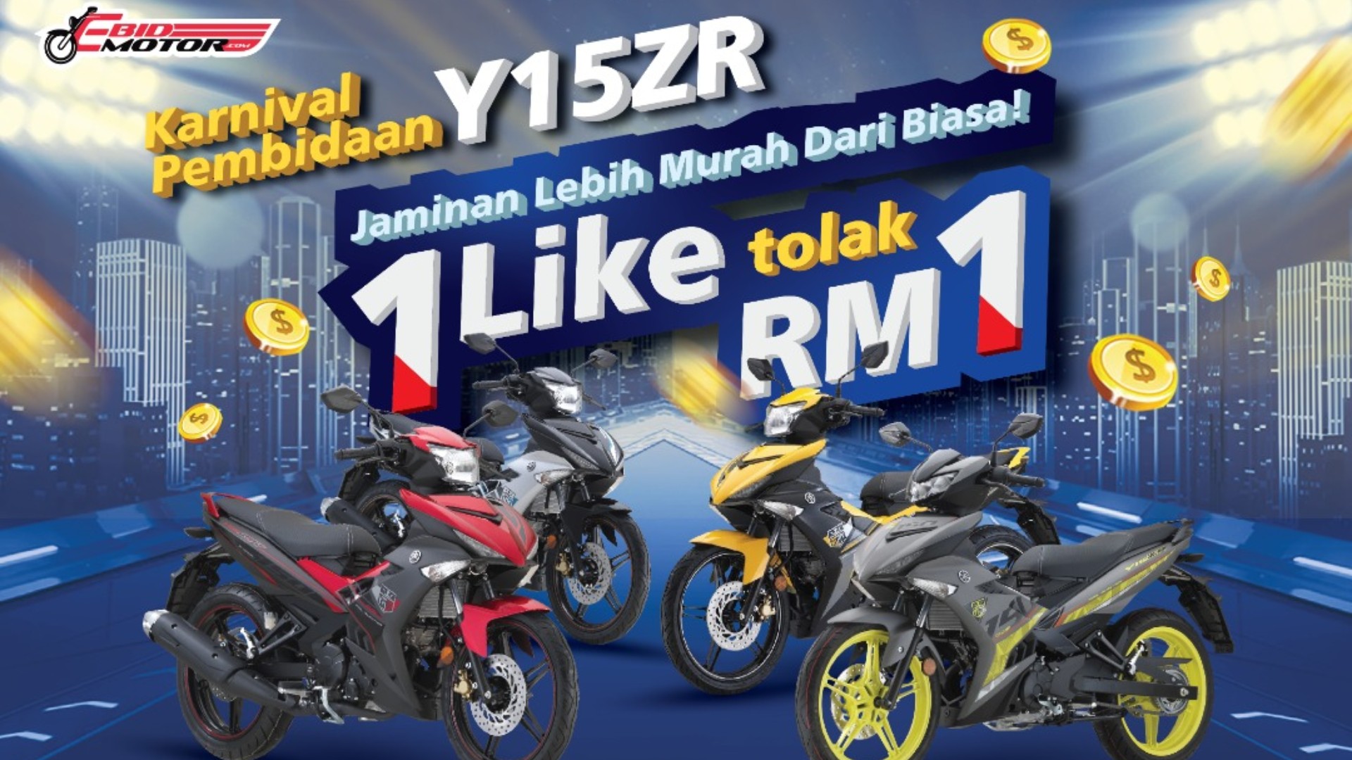 Karnival Pembidaan Y15ZR 