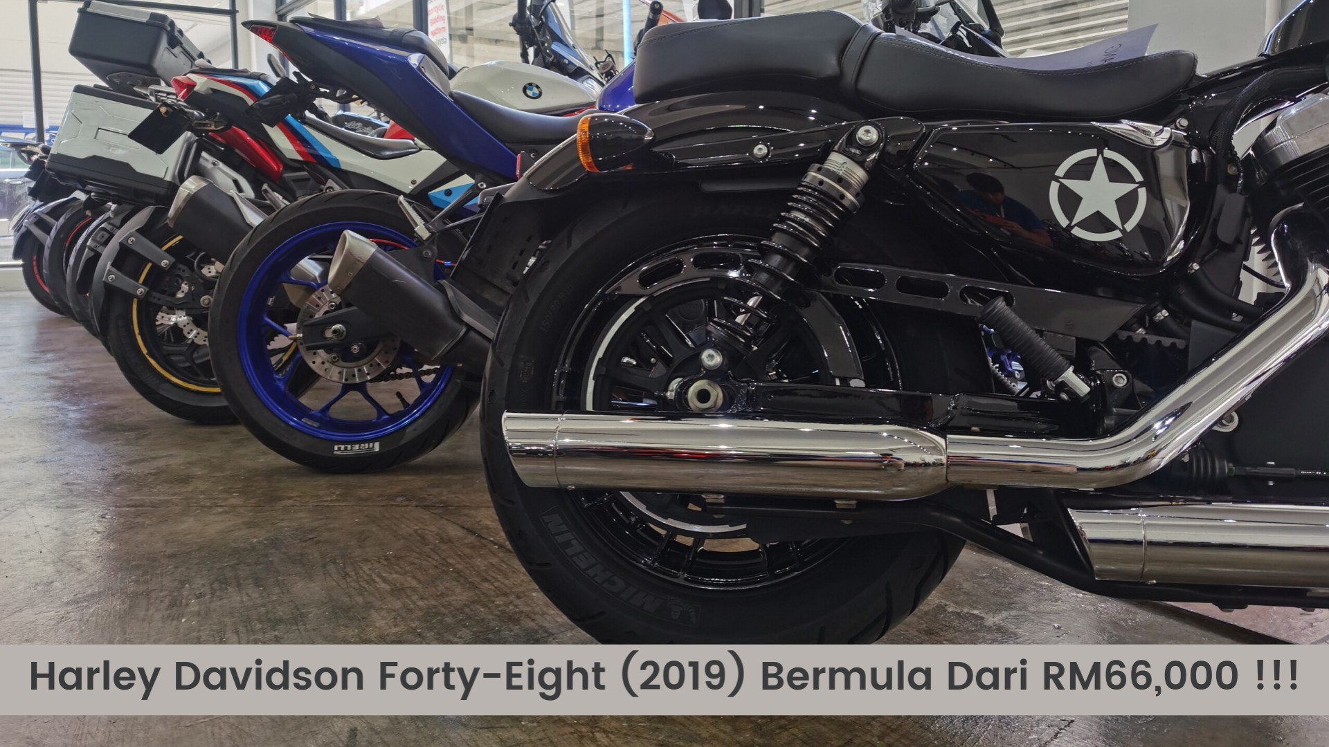 Setiap Orang Mampu Milik Harley Davidson 48! Harga pembidaan bermula RM66k sahaja!