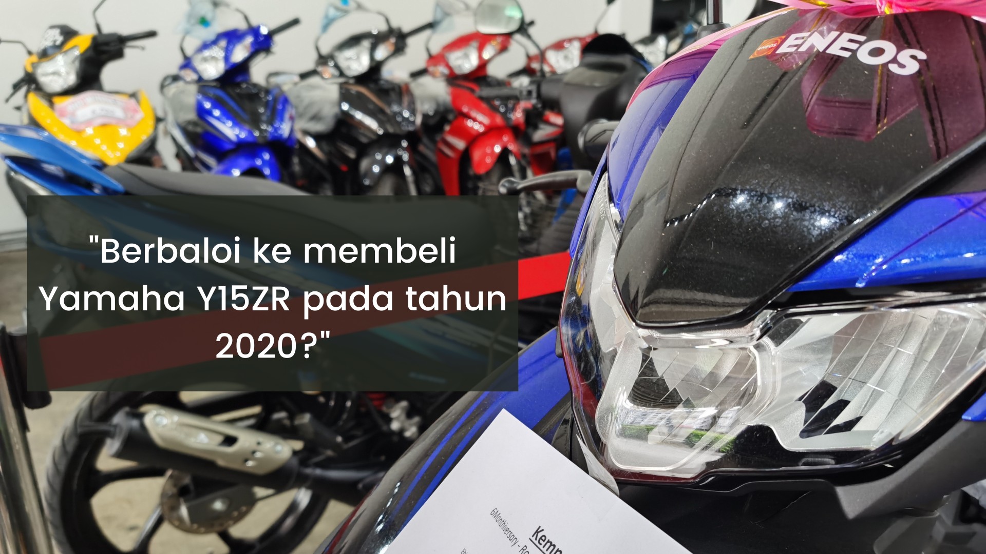 Berbaloi ke beli Yamaha Y15ZR terpakai pada tahun 2020???