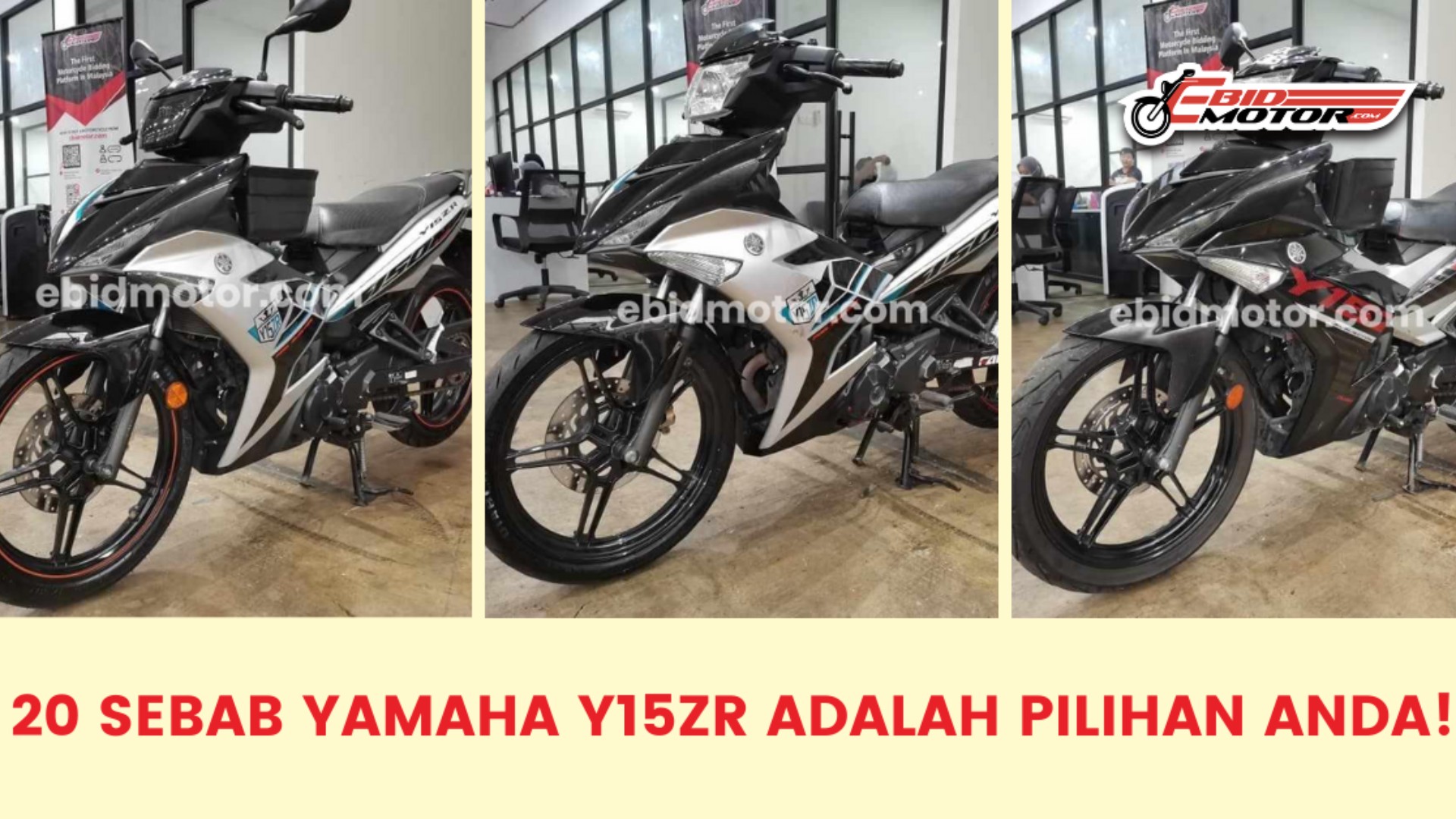 Inilah Sebab Yamaha Boleh Lancarkan Y15ZR Dari Versi Satu Hingga GP EDITION!